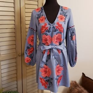 PARKER: Embroidered Dress